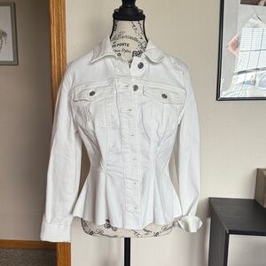 Maurices White Jean Jacket for Women